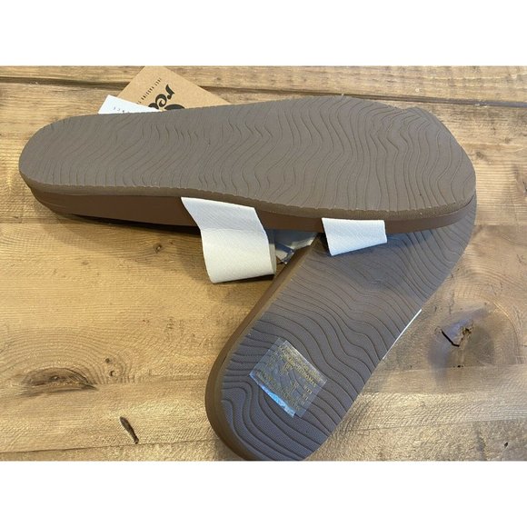 Reef Women’s Vista Sandals Vegan Leather Slides Wi - Picture 4 of 4